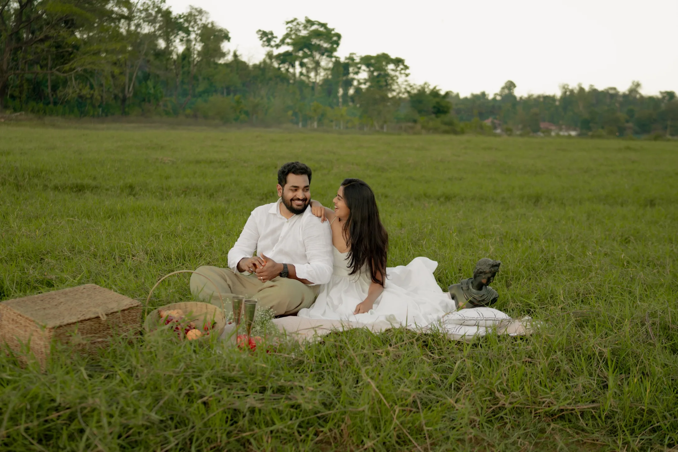 Vow Weddings - Luxury candid couple pre-wedding editorial photoshoot Bangalore